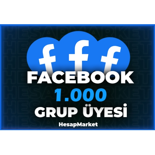  1000 ⭐ FACEBOOK ⭐ GRUP ÜYESİ